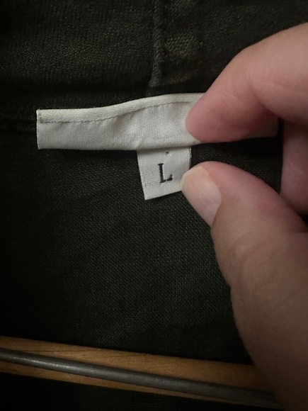 Bryn WALKER Womens Linen Jacket Size Large Hunter Green Open Draped Collar - Picture 5 of 16